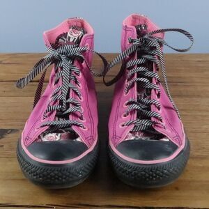 Converse Pink High-Top Athletic Shoes